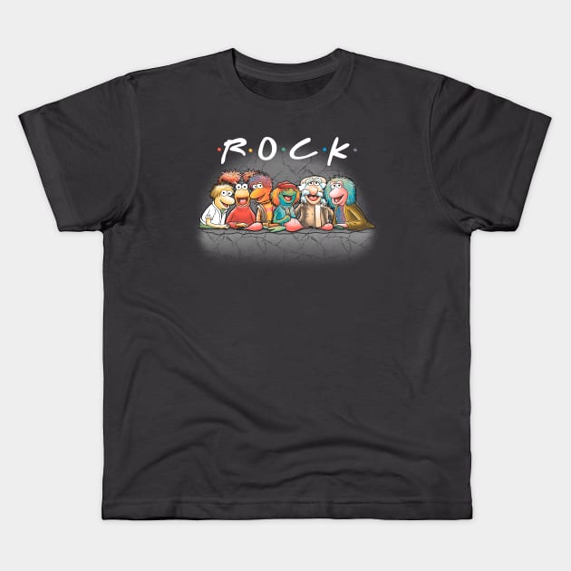 Rock Kids T-Shirt by Cromanart